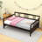 Full Size Wooden Daybed with Slats-495956070