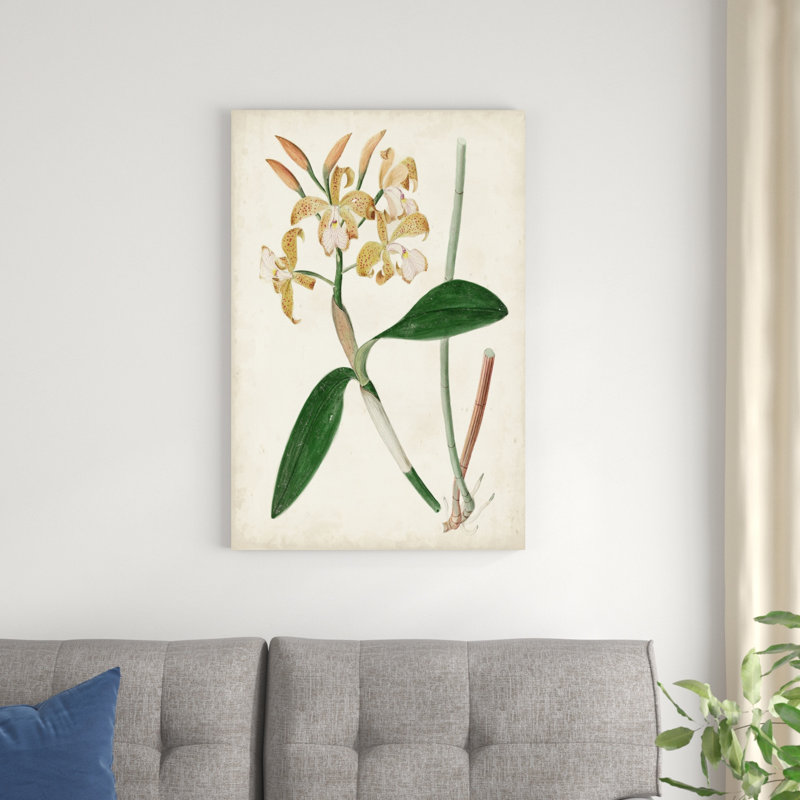 Paire d'orchidées II, H 36 po x l 24 po x P 1 po