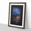View Of New York City - Single Picture Frame Painting on MDF-56852026-56852025