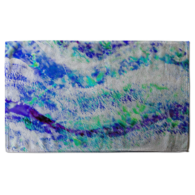 Cotton Tea Towel Kitchen Towel, Blue