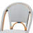 Billingslee Bali & Pari Genica Classic French Two-Tone Weaving And Natural Rattan 2-Piece Counter Stool Set-974002968