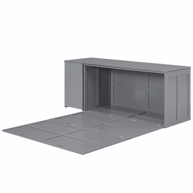 Gloricely Storage Bed, Gray