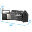 BroilChef® Yosemite Outdoor Kitchen | 7 Burner-Gas Modular Kitchen Set   #304  Stainless Steel Outdoor Kitchen, The Gas Grill+ Griddle + Ceramic Kamado Grill Modular Suite -126255063