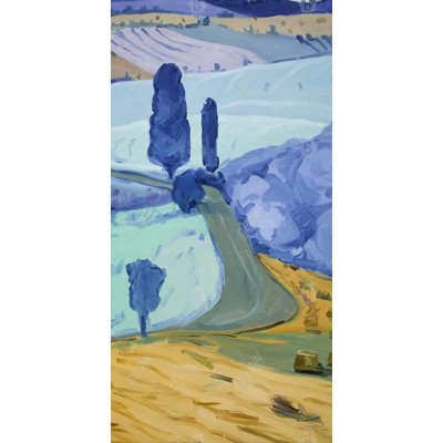 Tuscany field - 15.75"x31.50" Desk mat