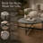 Brookline 42" Concrete-Coated Top Round Coffee Table