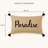 Lumbar Pillow with Weather Resistant Fabric