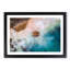 Beach Waves in Abstract - Picture Frame Graphic Art Print-55685485-55685491