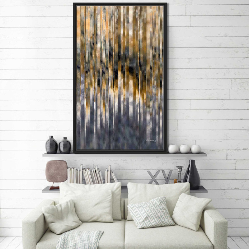«You Do I Trust, Psalm 143: 8» par Mark Lawrence, impression, H 43,5 po x l 27,5 po x P 2 po, Cadre flottant noir