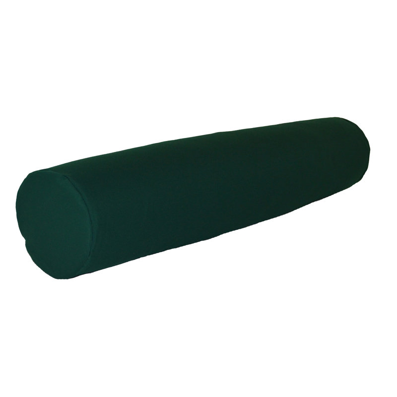Sundown Acrylic Bolster Pillow, 7" H x 36" W, Forest Green