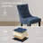 Berenis Tufted Linen Upholstered Elegant Dinning Chair-551275074-582809233