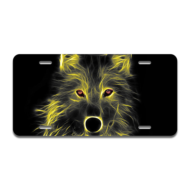 Cadre en aluminium Neon Wolf