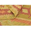 Tapis de zone en laine 3 pi 3 po x 5 pi one-of-kind main-noué la Elland