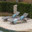 Chaise longue en osier Crete-862813887