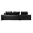 Kent Upholstered L-Shaped Sectional Right Hand Facing