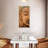 Wood Carved Buddha Canvas Print-1831750193