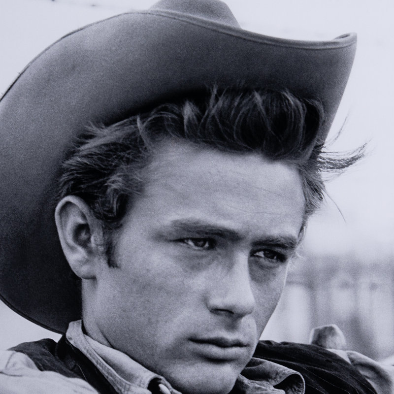 James Dean Print by Getty Images, 48" H x 36" W x 2.5" D