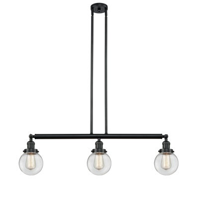 Lorri 3 - Light Kitchen Island Pendant