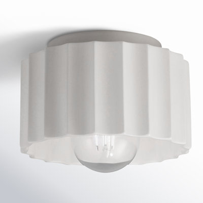 Colgate Single Light Ceramic Flush Mount