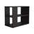 Rio Verde Side Table In Melamine With Open Storage-1267820011