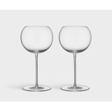 Geometry Handmade White Wine Glass