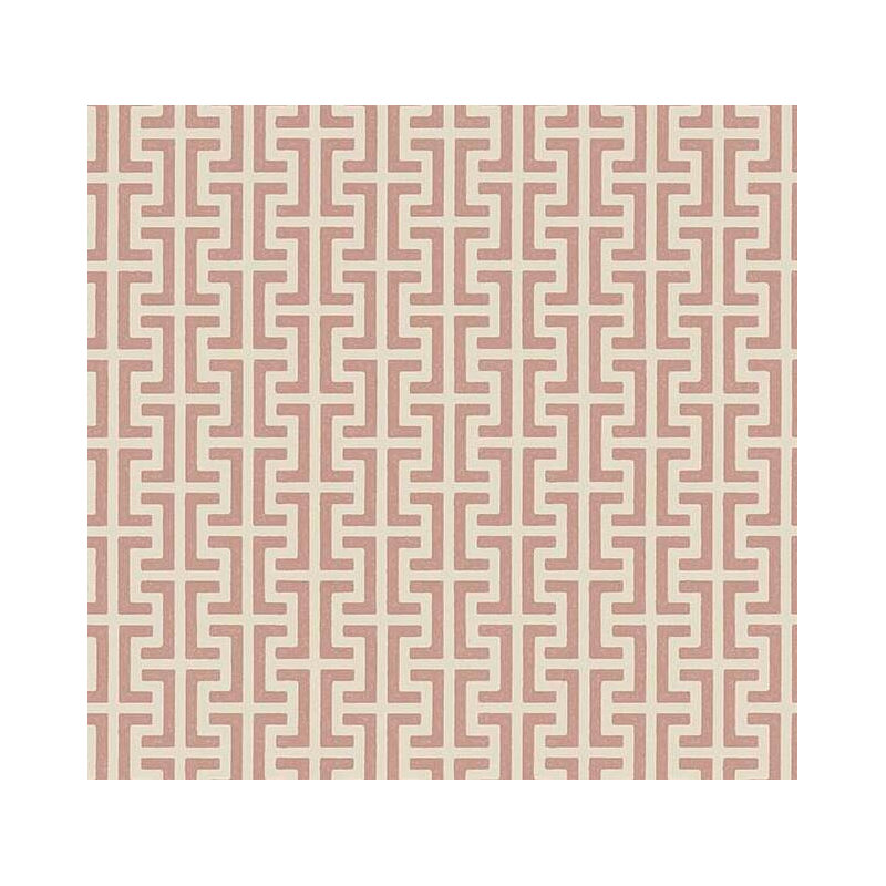 Schumacher x Veere Grenney Temple Wallpaper, Pink