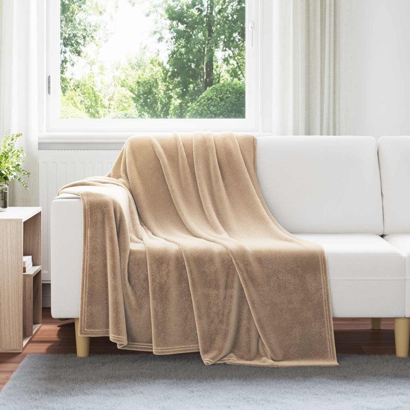 5-30 Throw Blanket, 200cm x 150cm, Camel