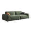 Canapé modulaire en polyester vert
