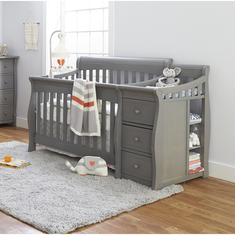 Princeton Elite 4-in-1 Convertible Crib and Changer