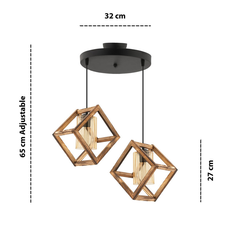Lustre, Noir, Deux lumières