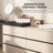 114.56 Inch Multifunctional Storage Desk With Drawers Extended Countertop Vanity Writing Desk