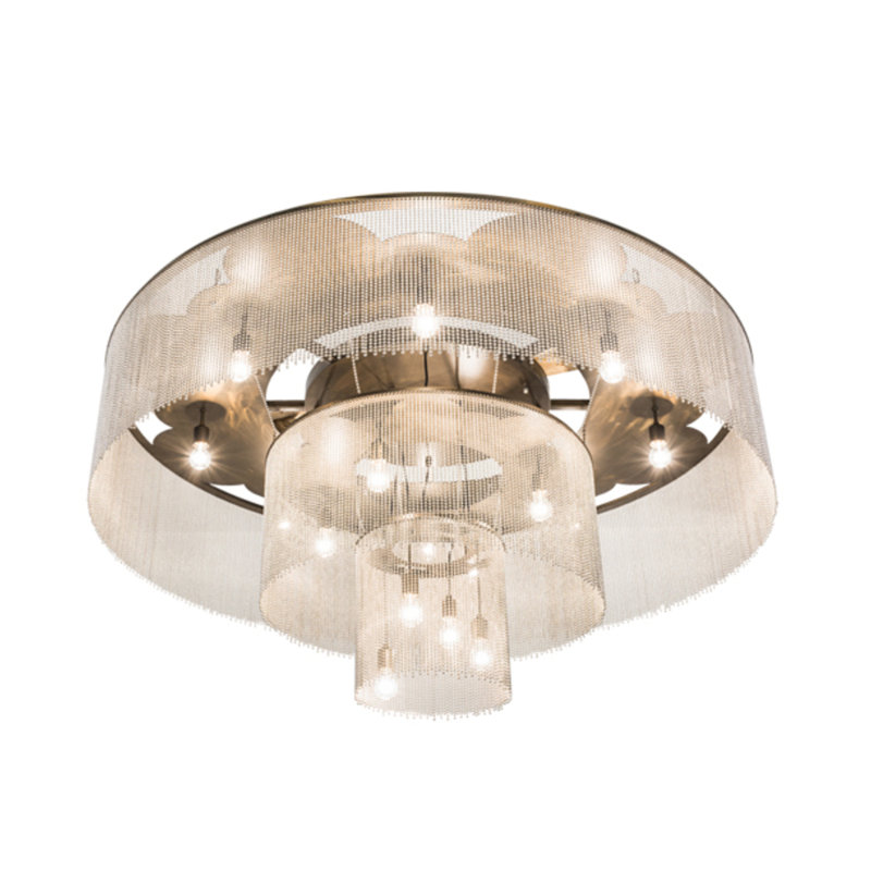Niagara Flush Mount, Antique Copper