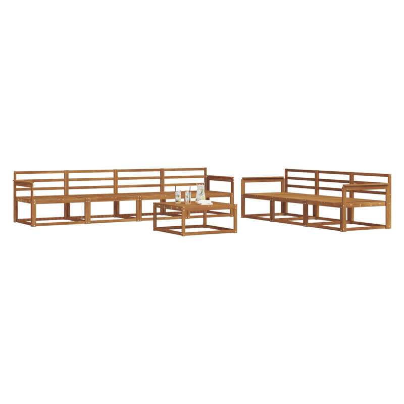 329cm Wide Patio Sectional Set