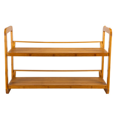 8 Pair Stackable Shoe Rack