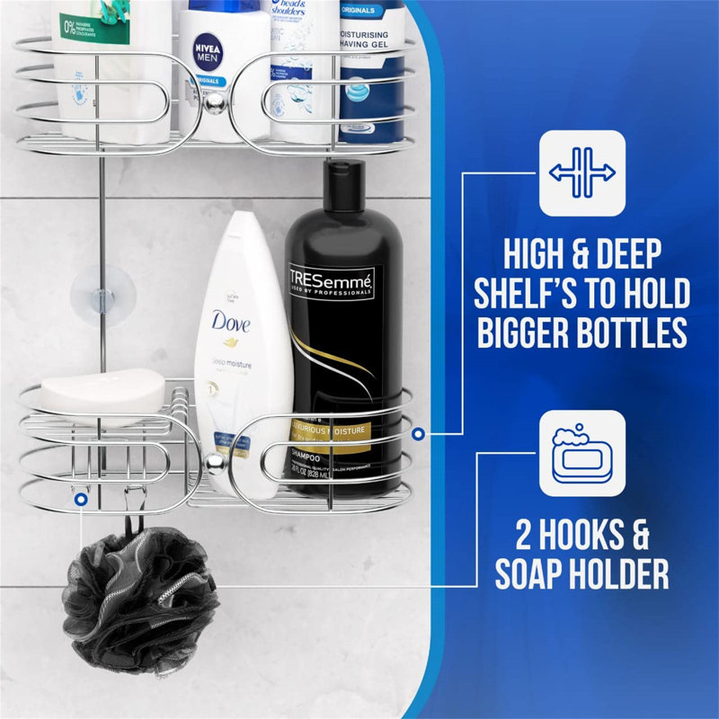 Crace Stainless Steel Shower Caddy