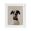 «Dog In Bow Tie», reproduction encadrée sous verre, design par Anna Lischenko-1192920308-1192920307