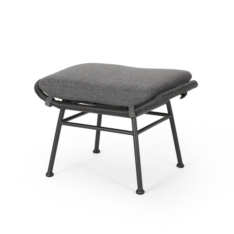 Montana Ottoman, Gray