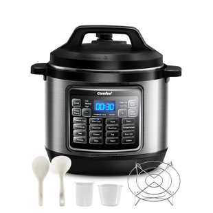 COMFEE '16 en 1 Autocuiseur électrique 8QT Autocuiseur de riz 8 QT 24H minuterie