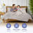 100% Organic Viscose From Bamboo Sheets Set, 300 Thread Count, 4-pc Set, Luxury Cooling Sheets, Deep Pockets - Gift-Ready Packaging, California King Size (Cloud)-111656331-111656338