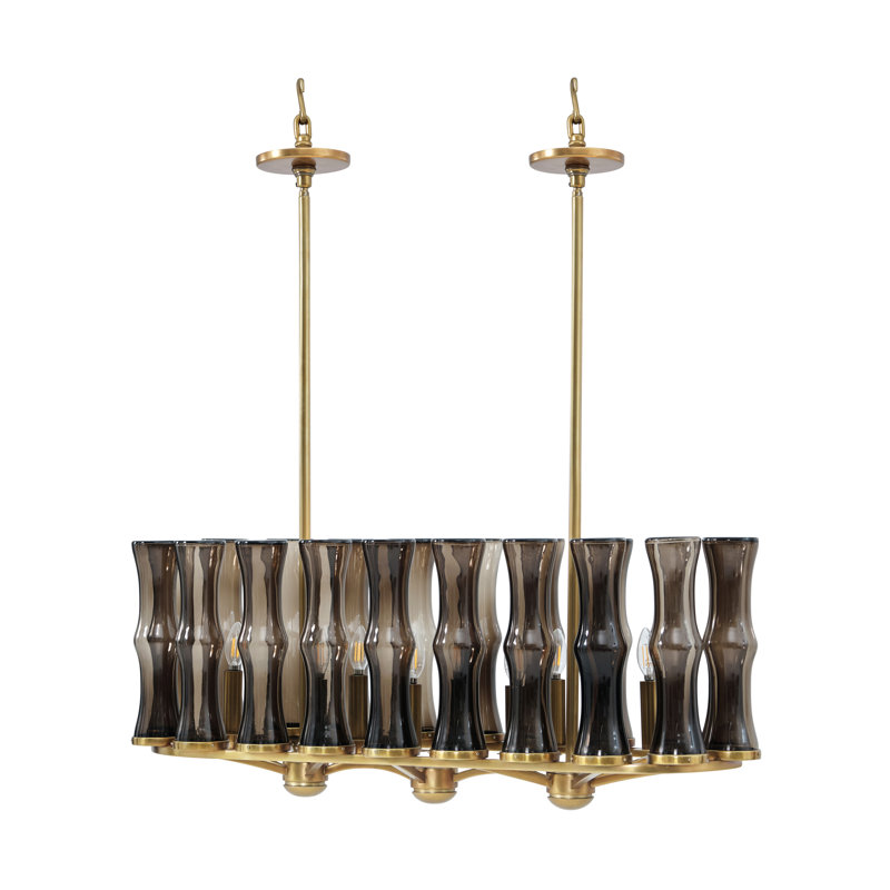 Luminaire suspendu pour îlot de cuisine 8 lumières TA Illuminations TA