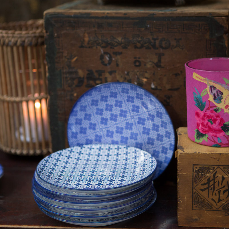 Petite assiette ronde et beurre 6,5 po Laprade