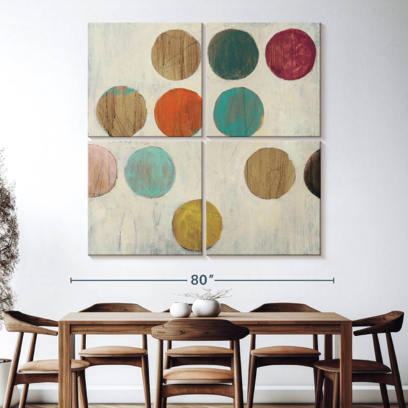 Dot Matrix I, 74" H x 74" W