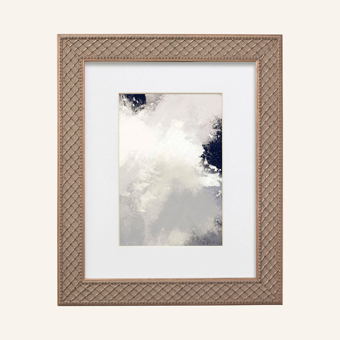 Mischa Wood Embossed Picture Frame with Mat Kelly Clarkson Home 