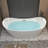 Staley 67" Freestanding Acrylic Soaking Bathtub with Pop-Up Drain, cUPC Certified