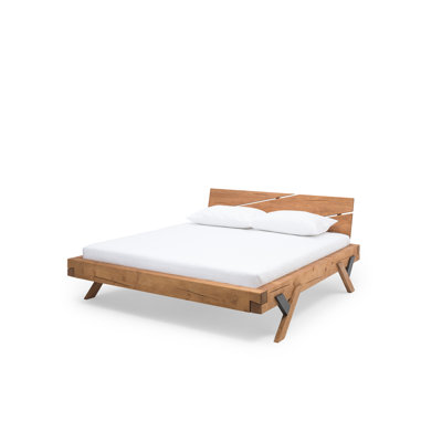 Cyril Solid Wood Bed