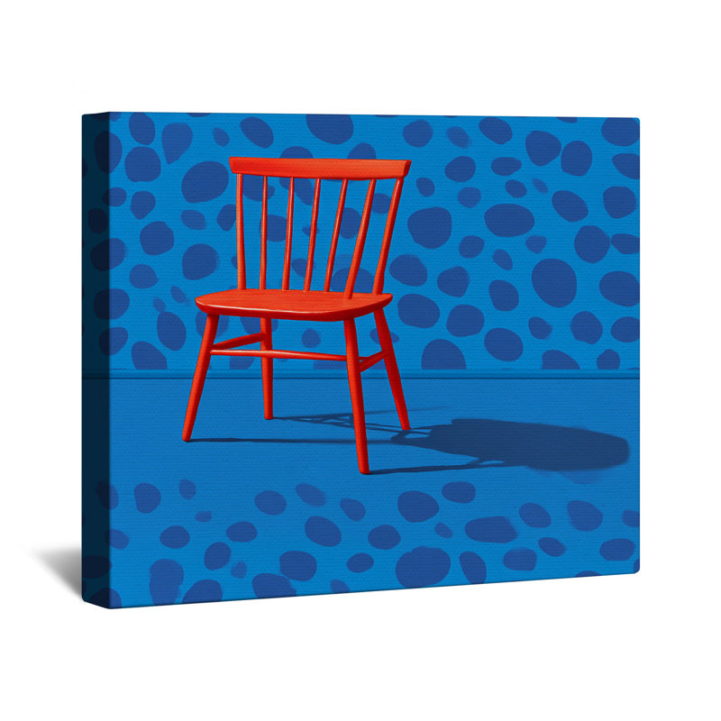 Chaise toile tendue avec châssis - Décoration murale de meubles en plusieurs tailles, 11 x 14 inches