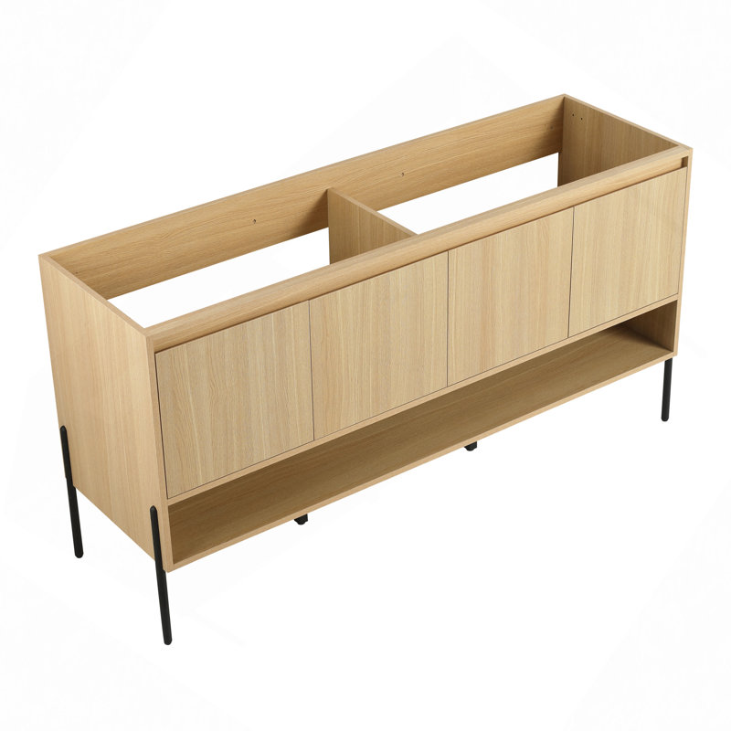 Bathroom Vanity & 4 Soft-Close Cabinet Doors