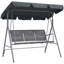 3 Person Porch Swing with Canopy