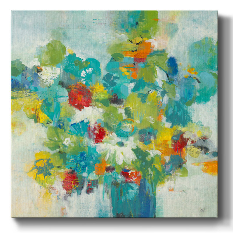 Peinture sur toile, H 40 po x l 40 po