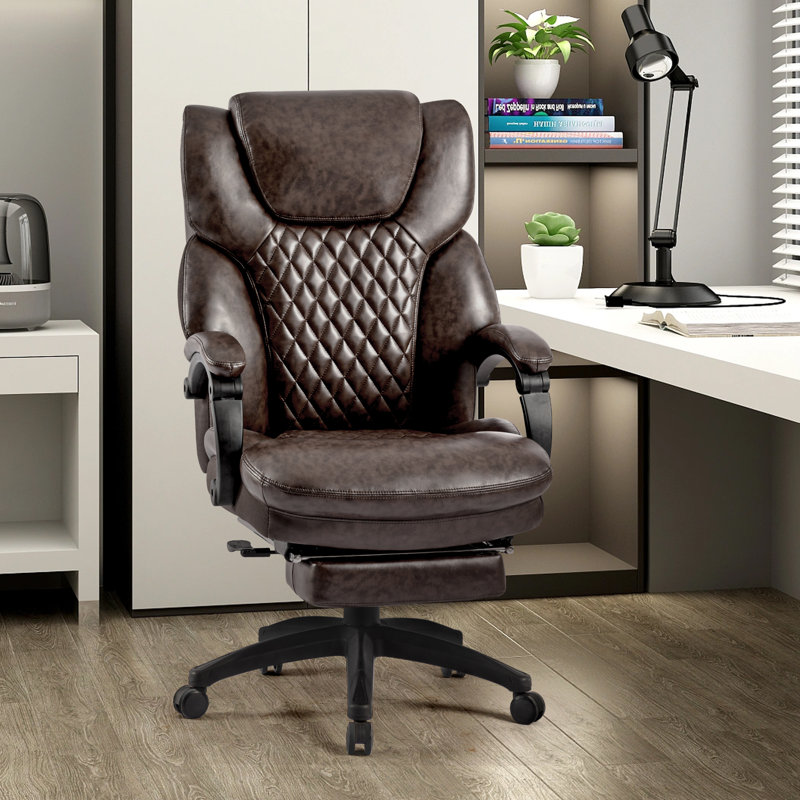 Fauteuil de direction Goce, Brun