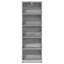  CD Cabinet Engineered Wood Indoor Media Storage Unit Rack Bedroom Home